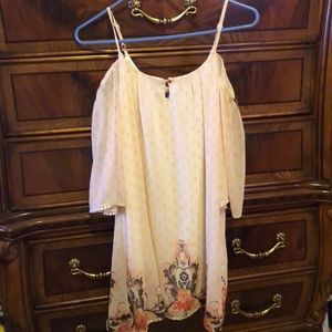 Lily rose open shoulder dress